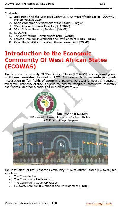 Jumuiya Kiuchumi Mataifa Afrika Magharibi ECOWAS