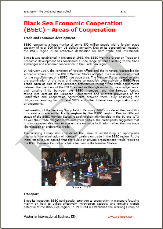 Bahari Nyeusi ushirikiano wa kiuchumi (BSEC)