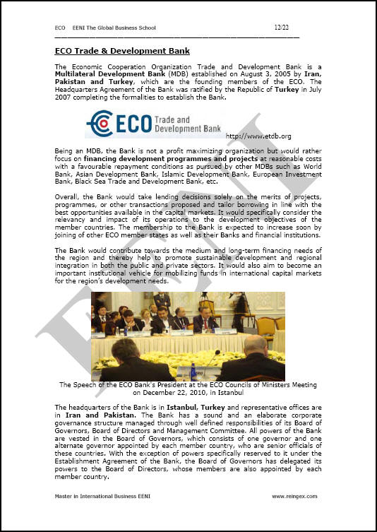 Shirika la Ushirikiano wa Kiuchumi (ECO)