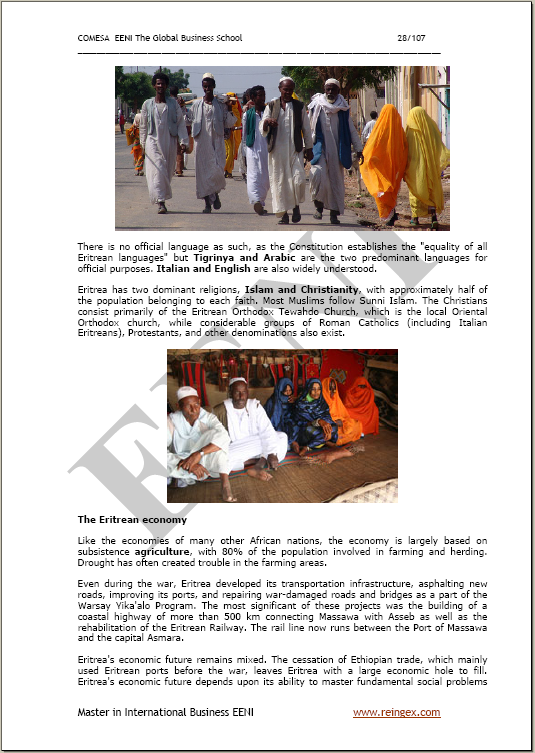 Kufanya biashara katika Eritrea