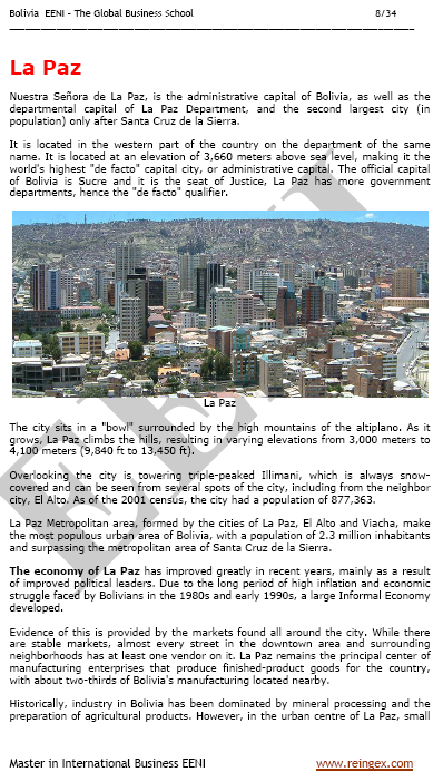 La Paz Biashara