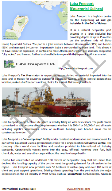 Ports of Equatorial Guinea