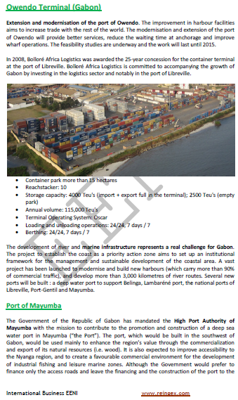 Ports of Gabon