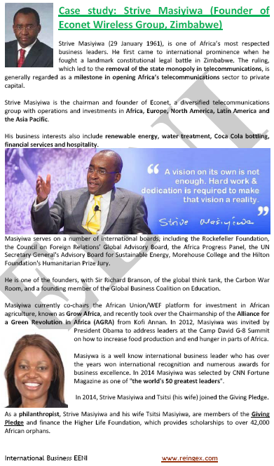 Strive Masiyiwa (Zimbabwe) Strive Masiyiwa (Zimbabwean Mtaalamu wa biashara)
